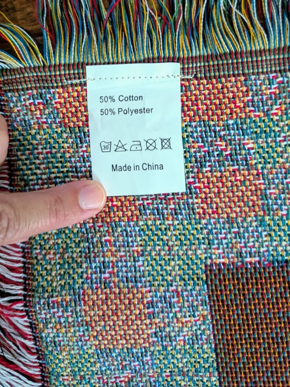 Susan Winget Christmas Woven Throw Blanket 50x60